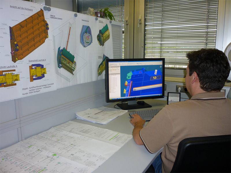 Konstruktion mit 3D-CAD System Autodesk Inventor - System 2010